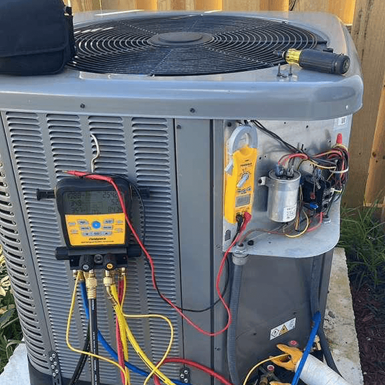 Hopeflex team completing HVAC work on site in Miami